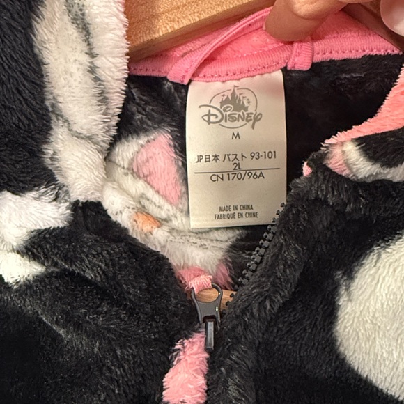 DISNEY Cat Print Hooded Onesie Pajamas - Picture 13 of 13